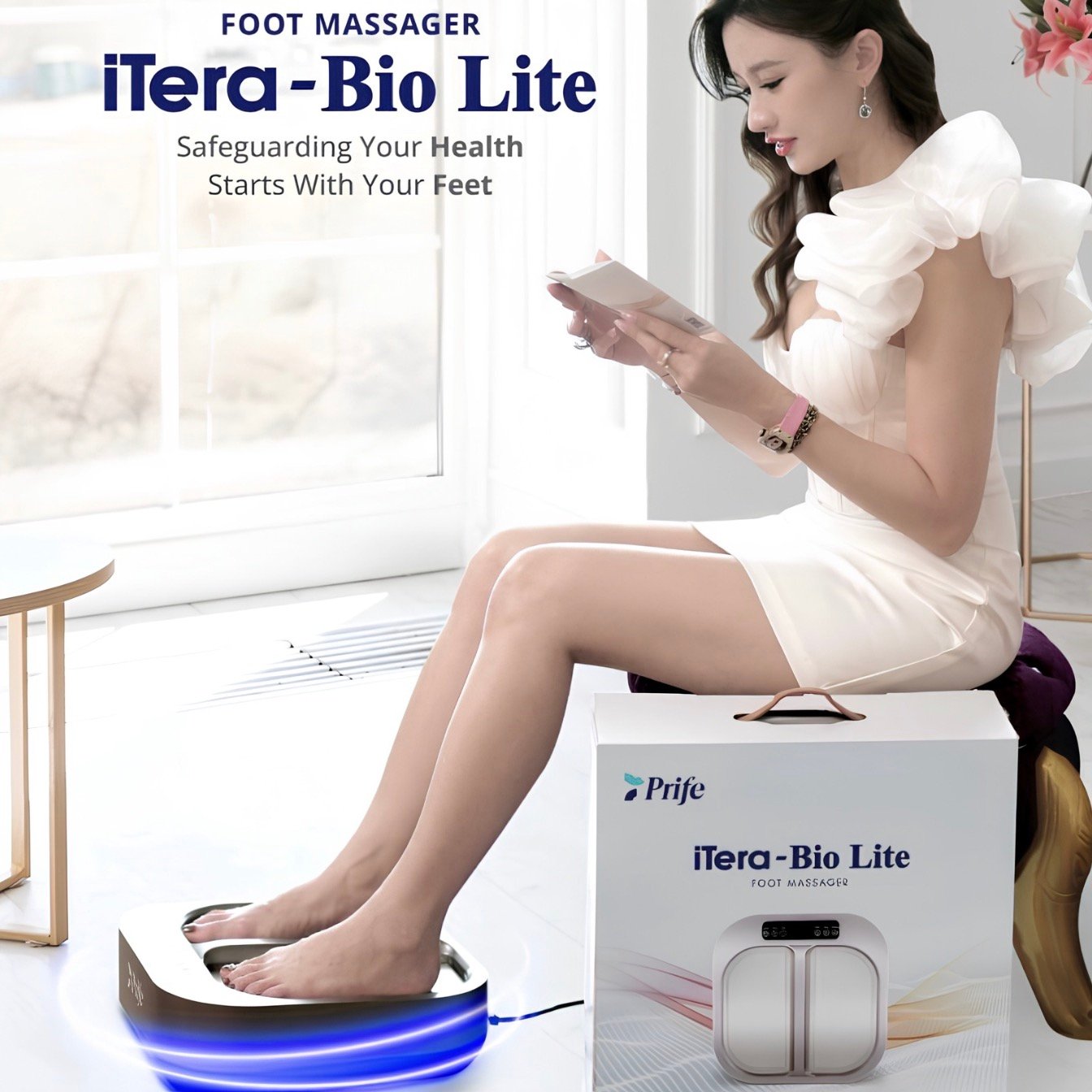 iTera Bio Lite เครื่องนวดเท้าที่ผสานเทคโนโลยีล้ำสมัย